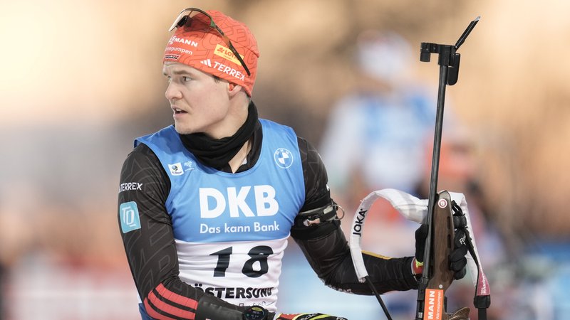 Philipp Horn in Östersund | Bild: picture-alliance/dpa Philipp Horn in Östersund