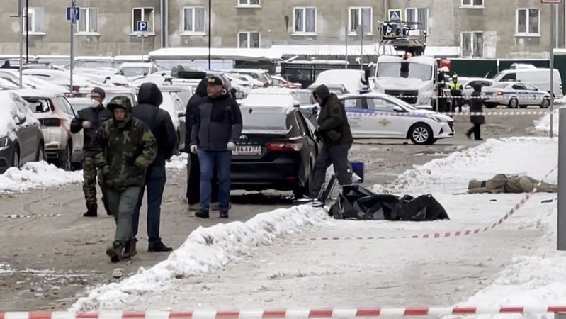 Bei einer Explosion in Moskau wurden der russische General Igor Kirillow und sein Adjutant getötet. | Bild: BR 2024 Bei einer Explosion in Moskau wurden der russische General Igor Kirillow und sein Adjutant getötet.