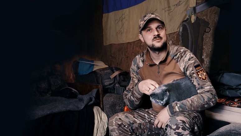 Vom Leben und Töten an der Ukraine-Front | Bild:BR/Marcus Heep