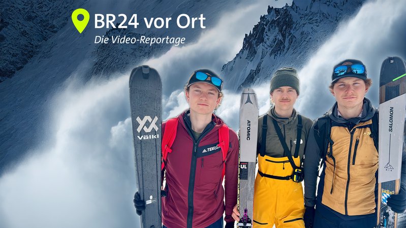 Vom Skigebiet Ehrwalder Alm aus machten sich die Drei auf die Tour. Beim Rückweg erfasste sie eine Lawine. | Bild: BR/Melina Eisemann Vom Skigebiet Ehrwalder Alm aus machten sich die Drei auf die Tour. Beim Rückweg erfasste sie eine Lawine.