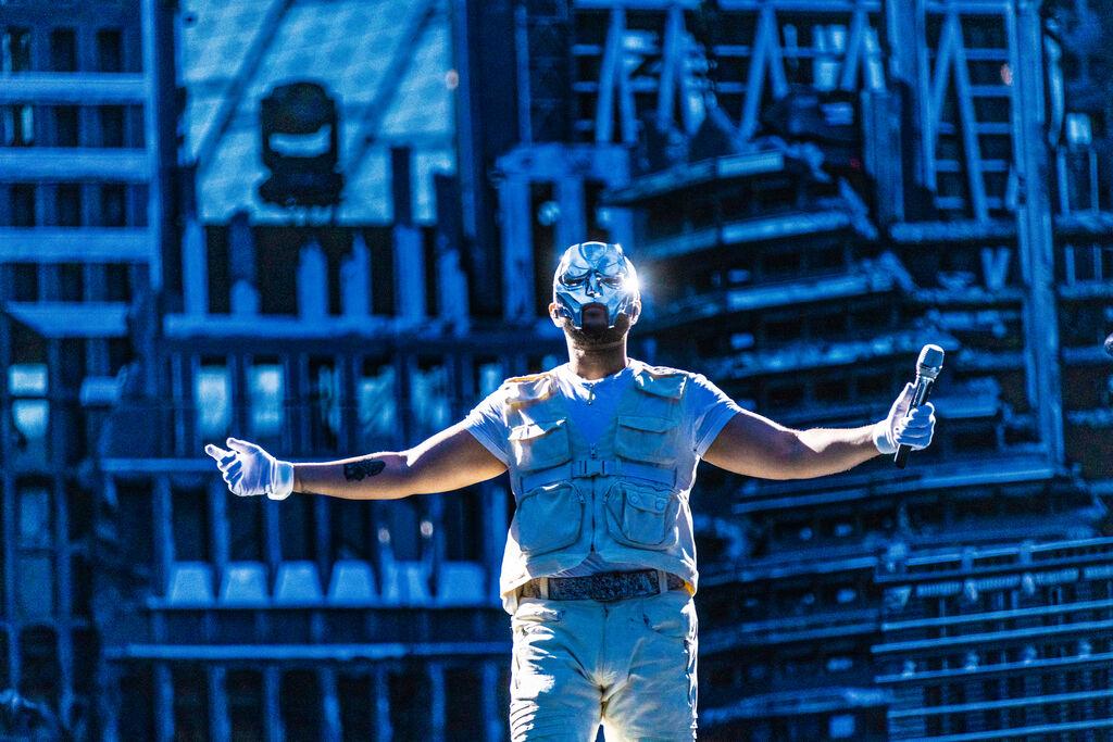 ARCHIV: The Weeknd live im Olympiastadion in München 2023.