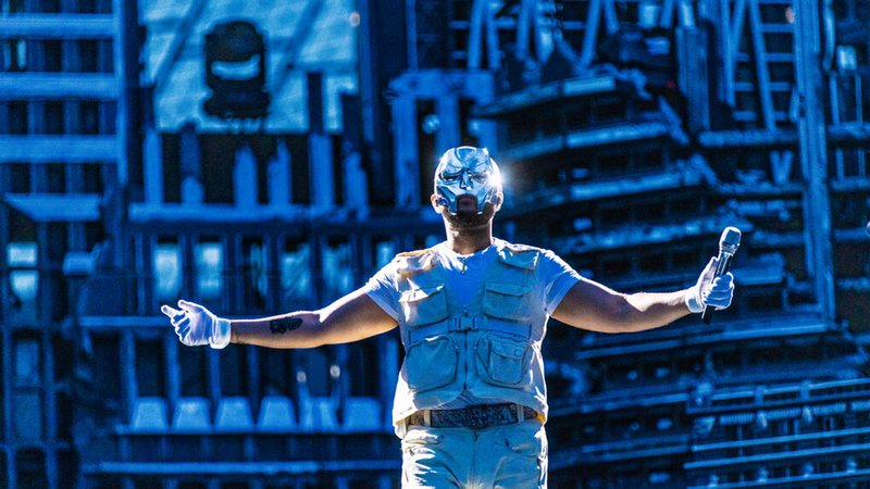 ARCHIV: The Weeknd live im Olympiastadion in München 2023. | Bild: BR/Markus Konvalin ARCHIV: The Weeknd live im Olympiastadion in München 2023.