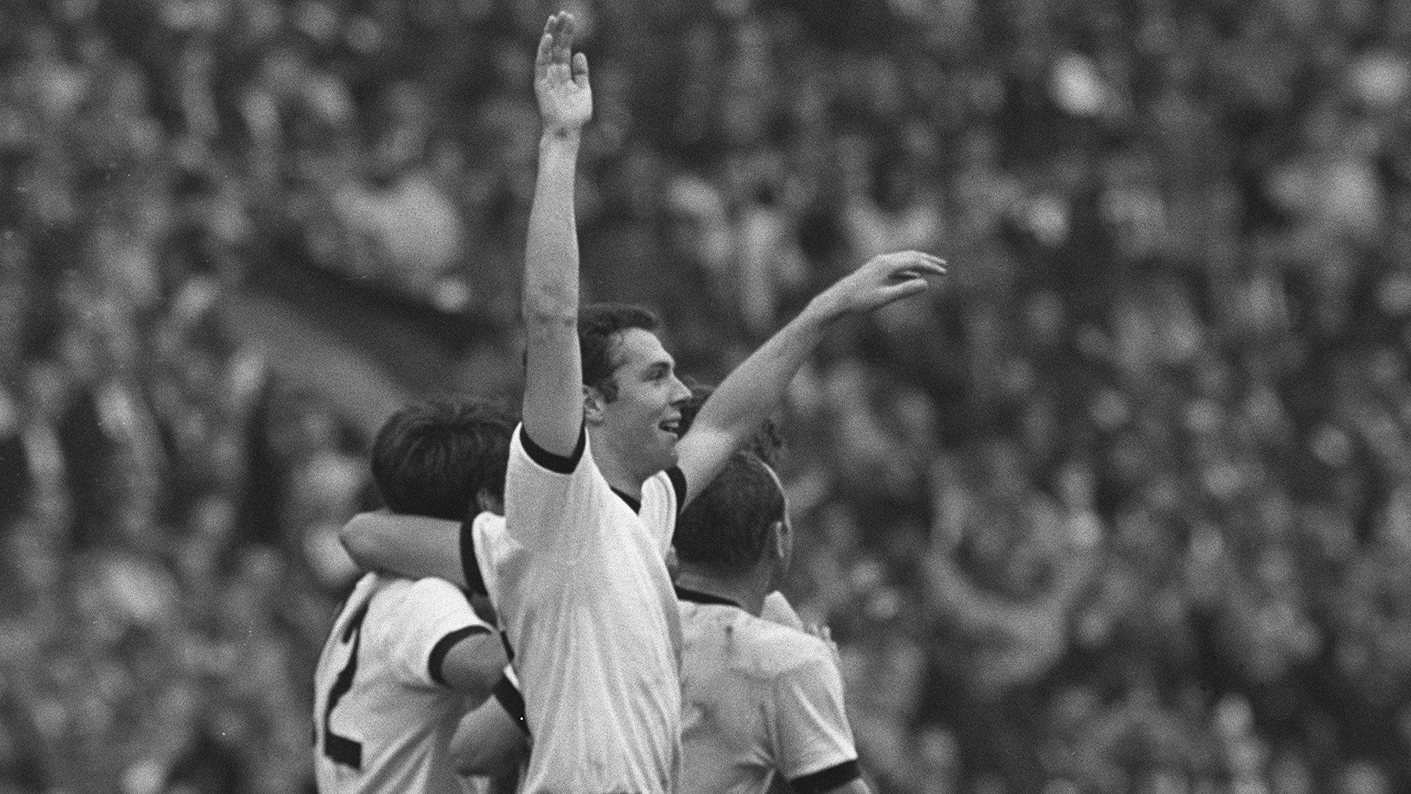 Franz Beckenbauer im Wembley-Stadion