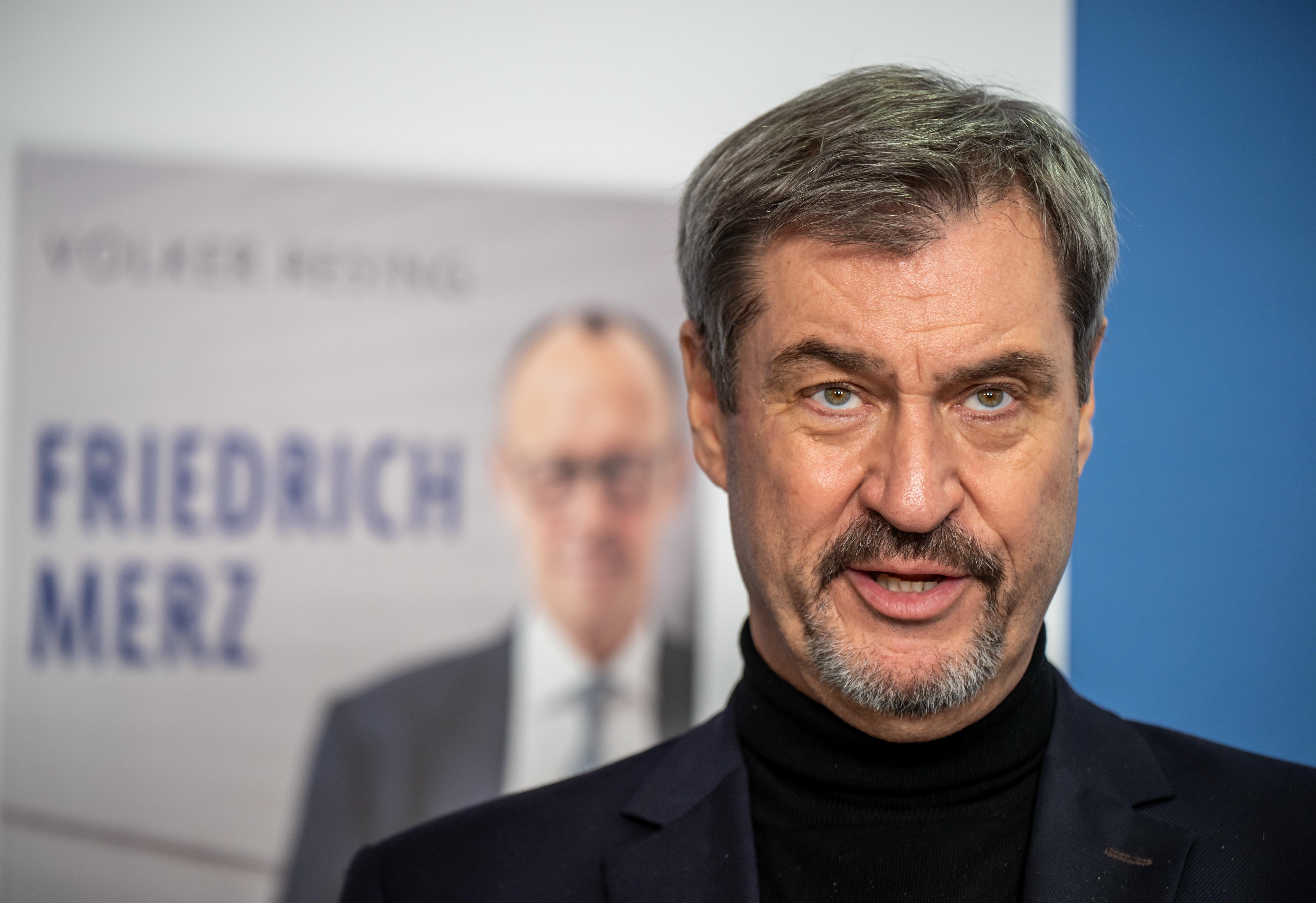 Geht davon aus, dass SPD und Grüne bei den Unionsanträgen zu Migration mitstimmen werden: CSU-Chef Markus Söder.