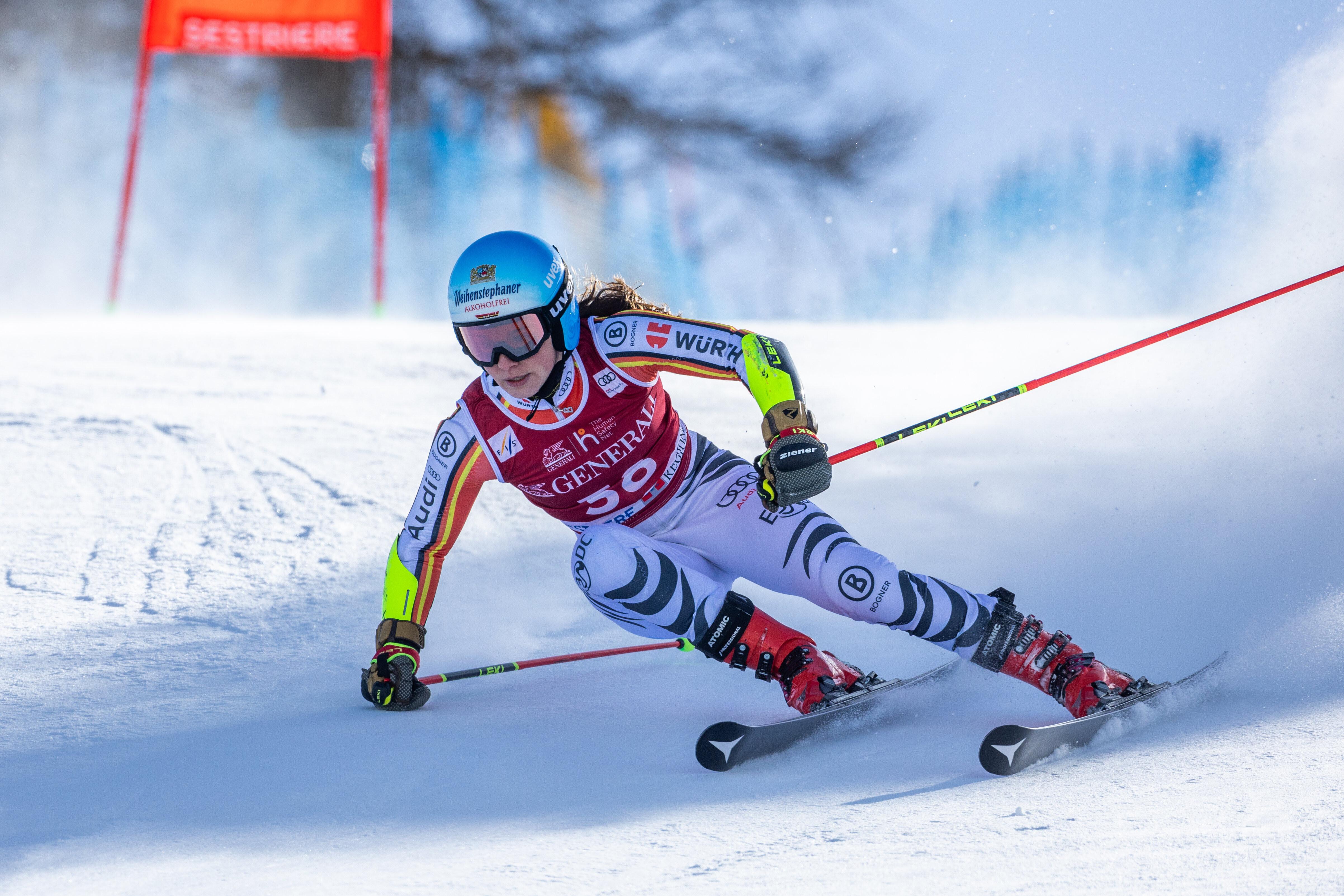 Fabiana Dorigo, die Deutsche Meisterin 2024 im Riesenslalom