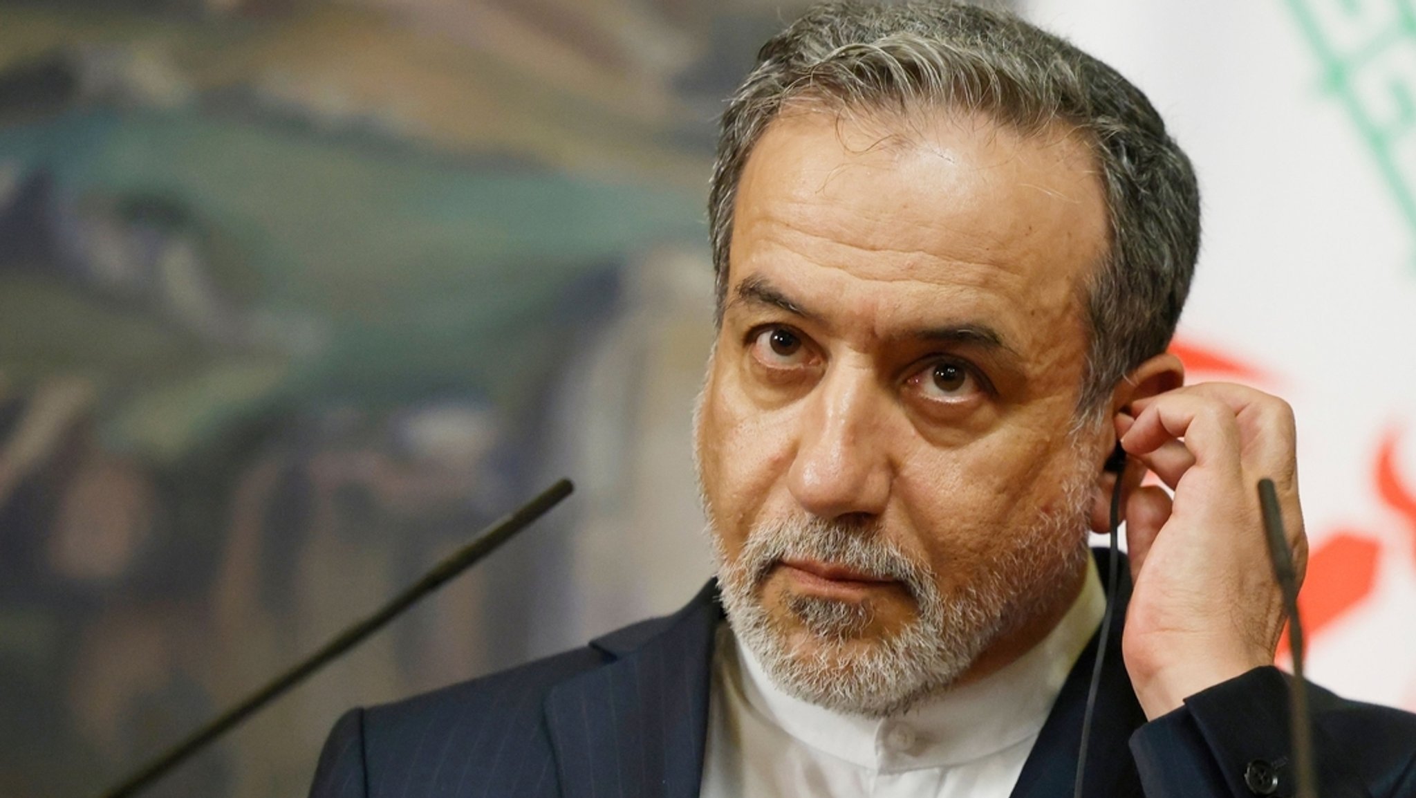 Irans Außenminister Abbas Araghtschi (Archivbild, 18.04.2025)