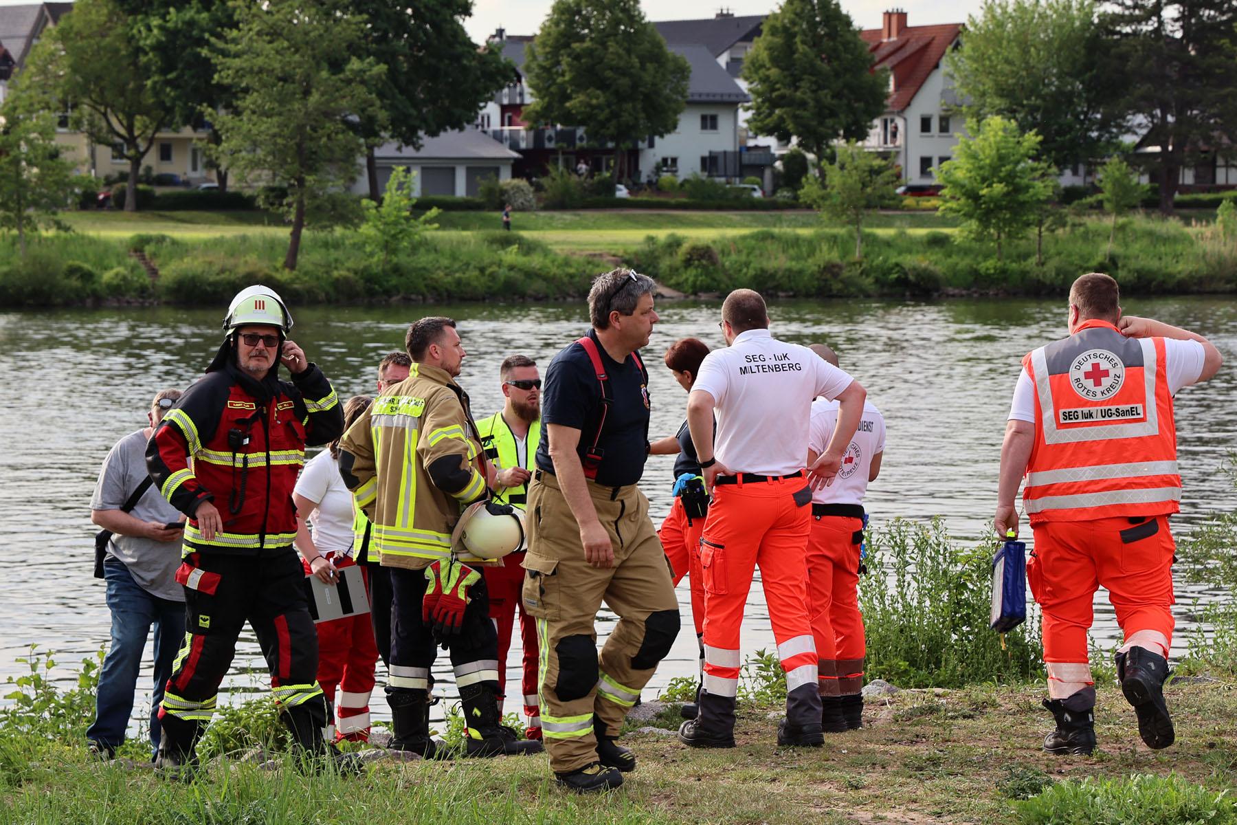 23-year-old swimmer missing - | Rescue search on the Main River