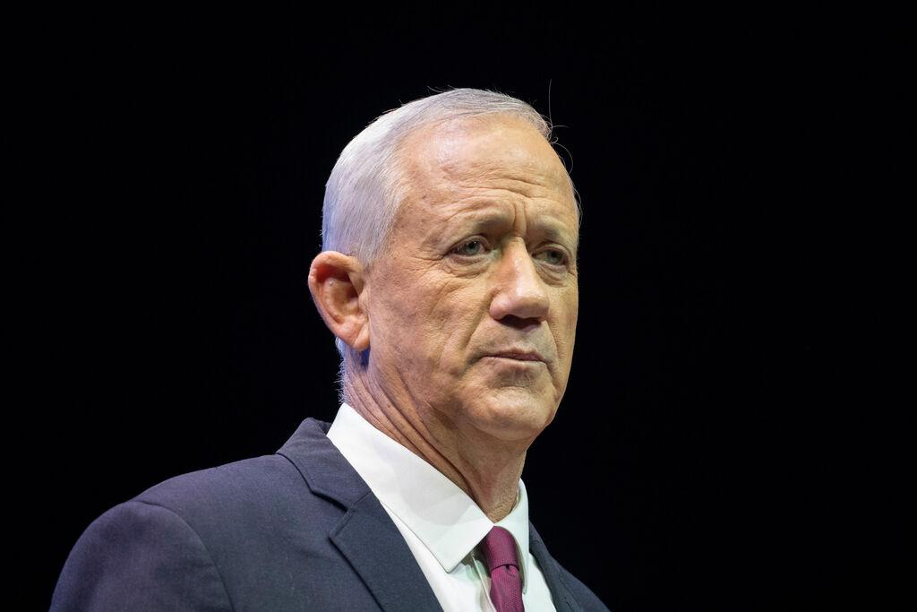 (Archivbild) Benny Gantz, Minister im Kriegskabinett, drohte mit dem Austritt aus der Regierung.