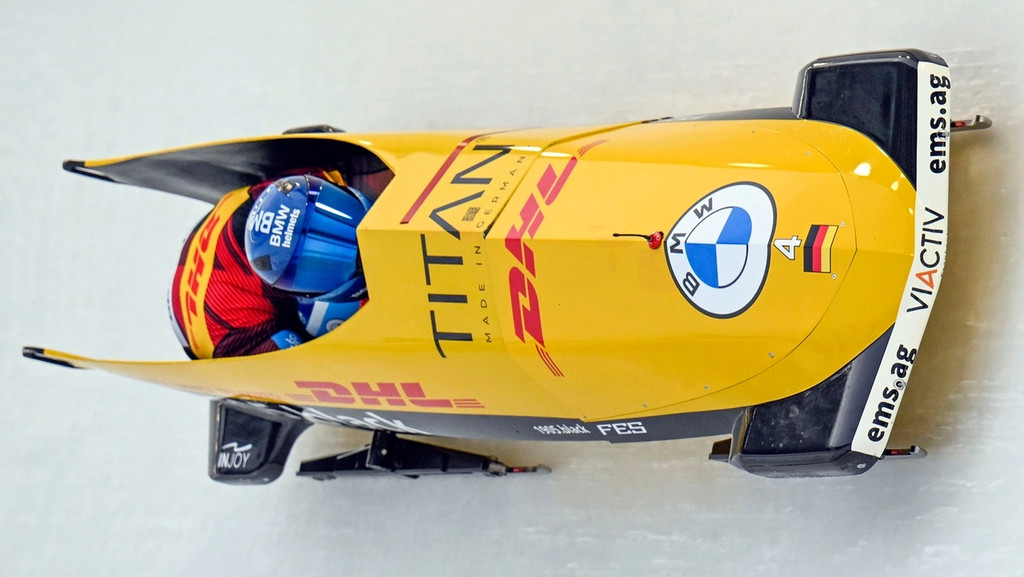 Bob: Johannes Lochner beim Weltcup in Lake Placid