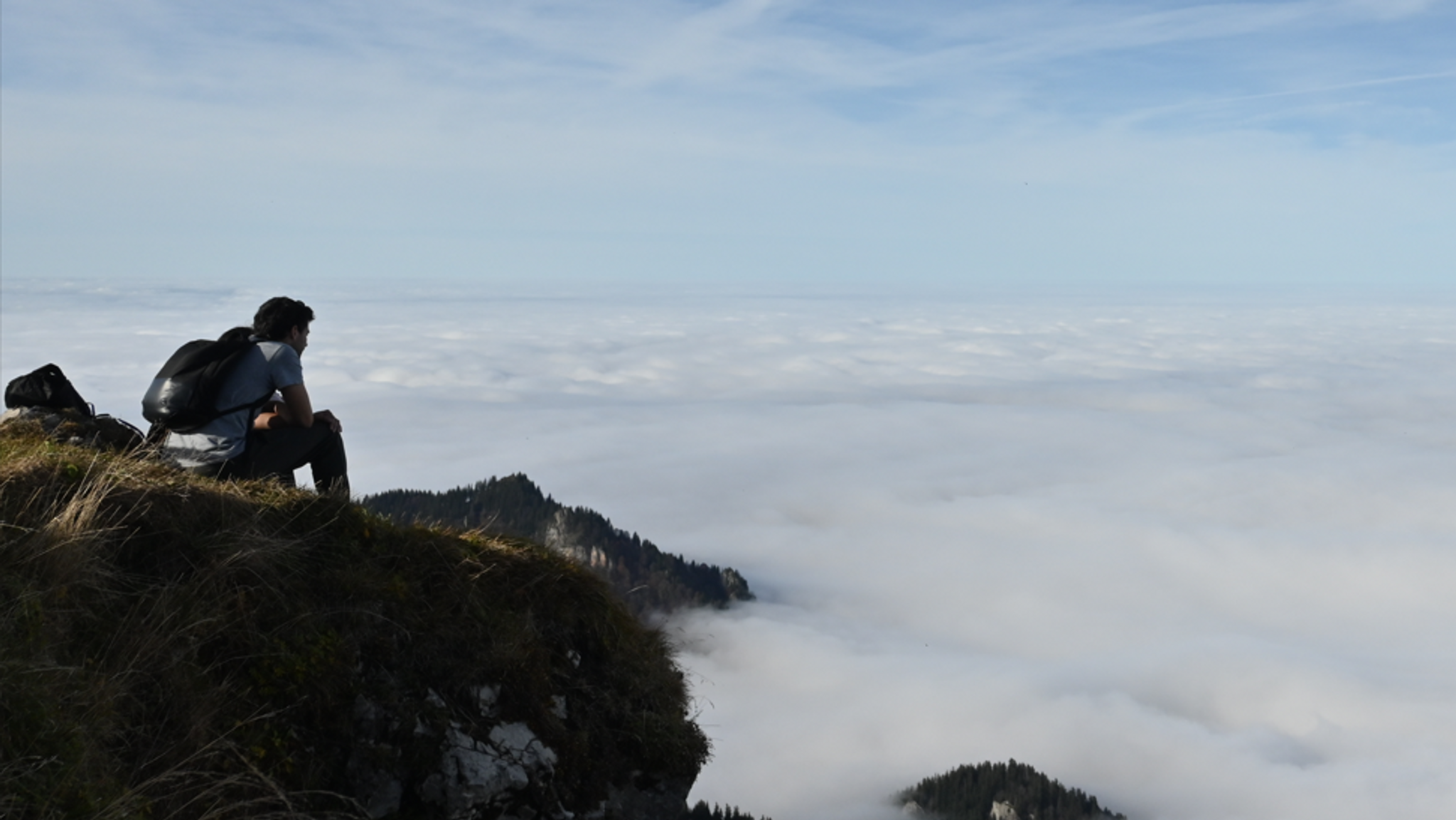 In Tieflagen gibt es in den kommenden Tagen oft Hochnebel, weiter oben scheint die Sonne