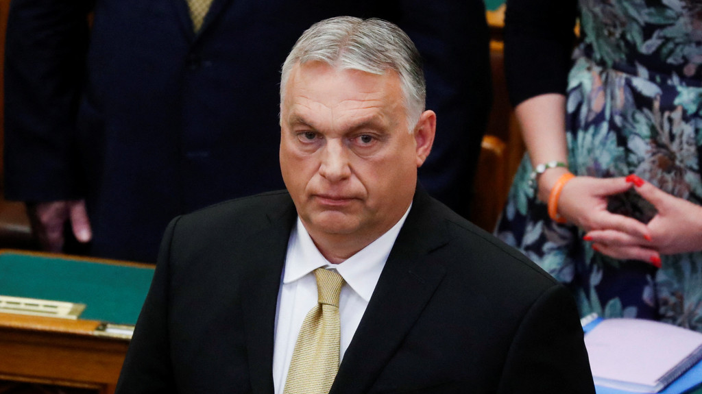 Viktor Orban im Parlament