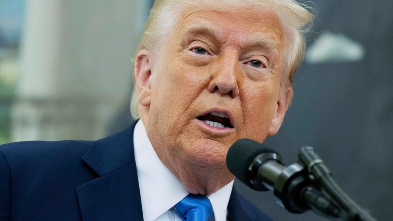 Archivbild: Donald Trump | Bild: dpa-Bildfunk/Uncredited Archivbild: Donald Trump