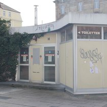 Die Geschichte der öffentlichen Toiletten in Bayreuth | Bild: Marcus Mühlnikel