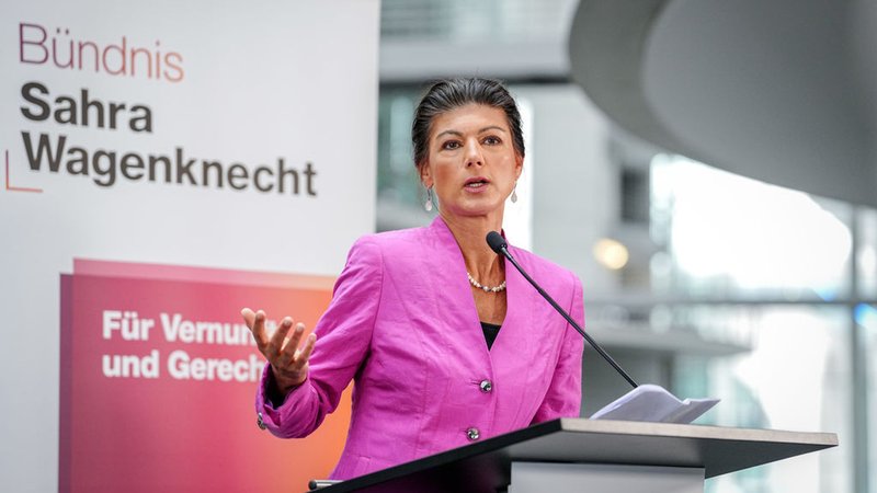 Sahra Wagenknecht | Bild: dpa-Bildfunk/Kay Nietfeld Sahra Wagenknecht
