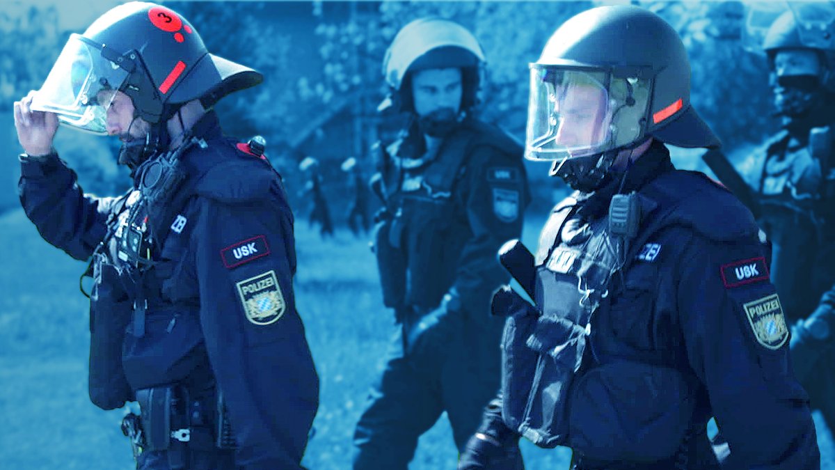 Inside USK: Polizei-Spezialkräfte bei Demos im Einsatz