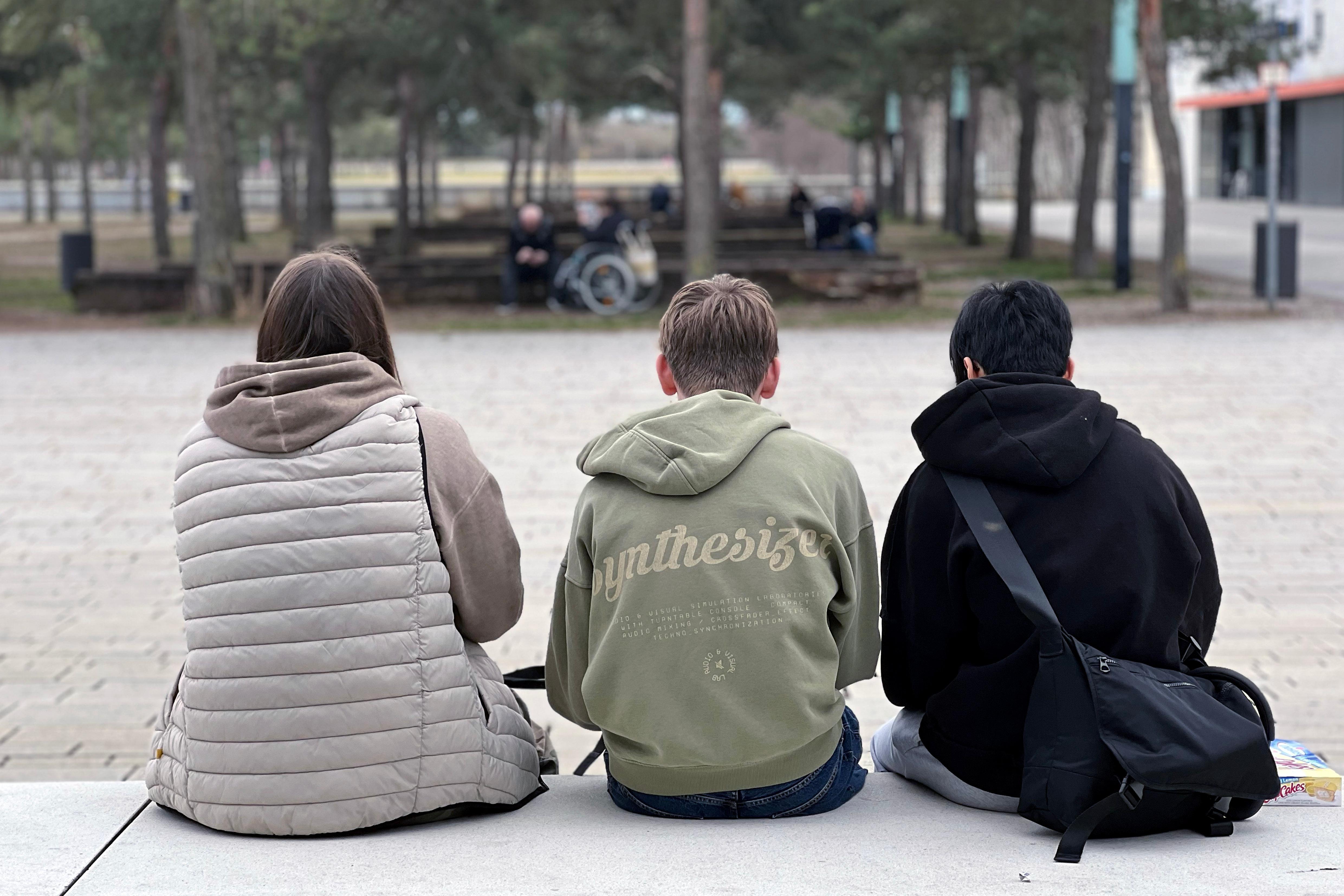 Jugendliche in München-Riem