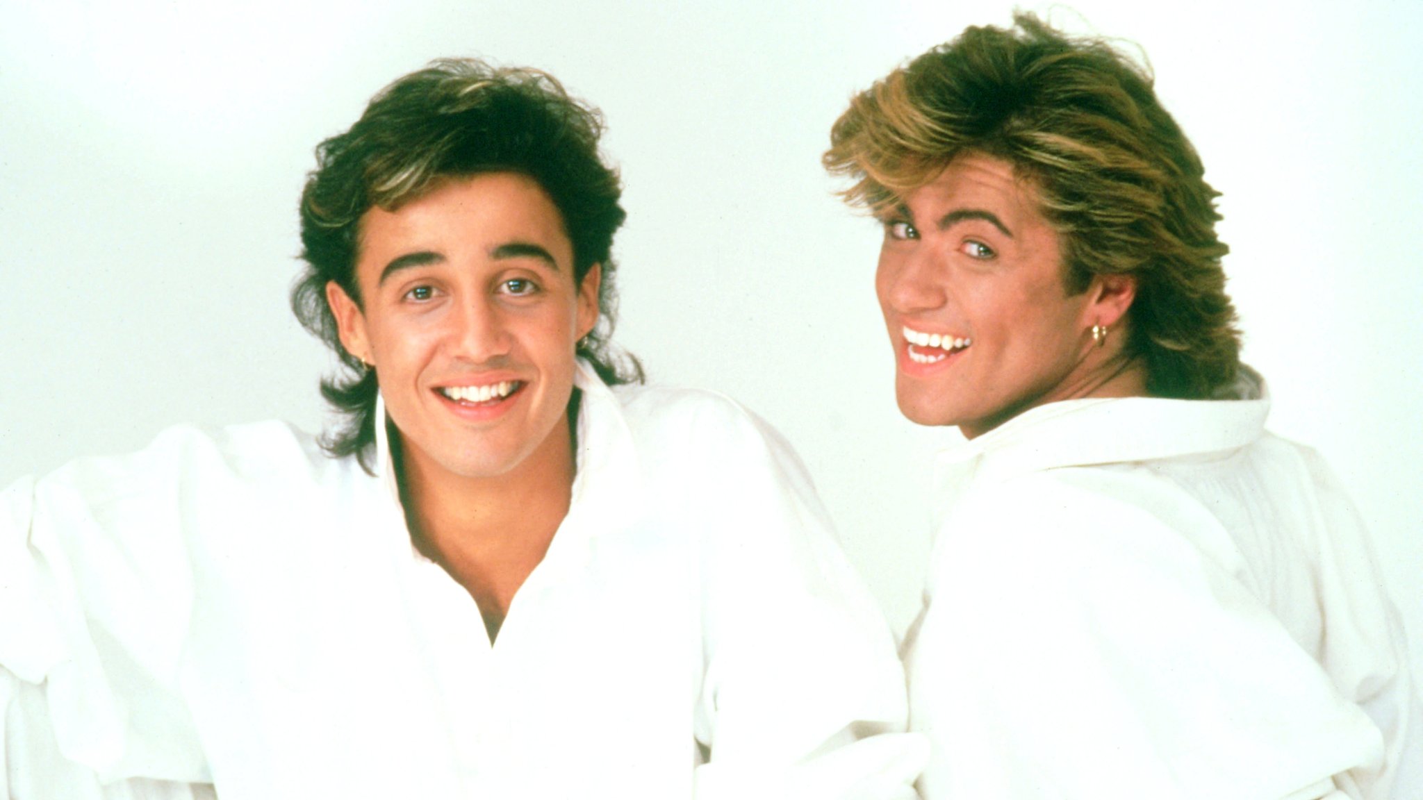 George Michael und Andrew Ridgeley bildeten das Pop-Duo Wham!