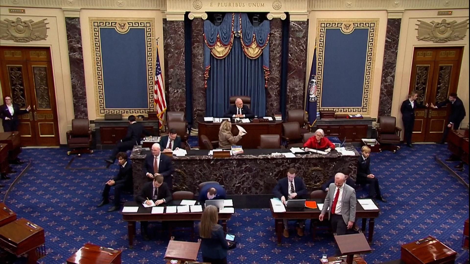 Blick in den US-Kongress in Washington.