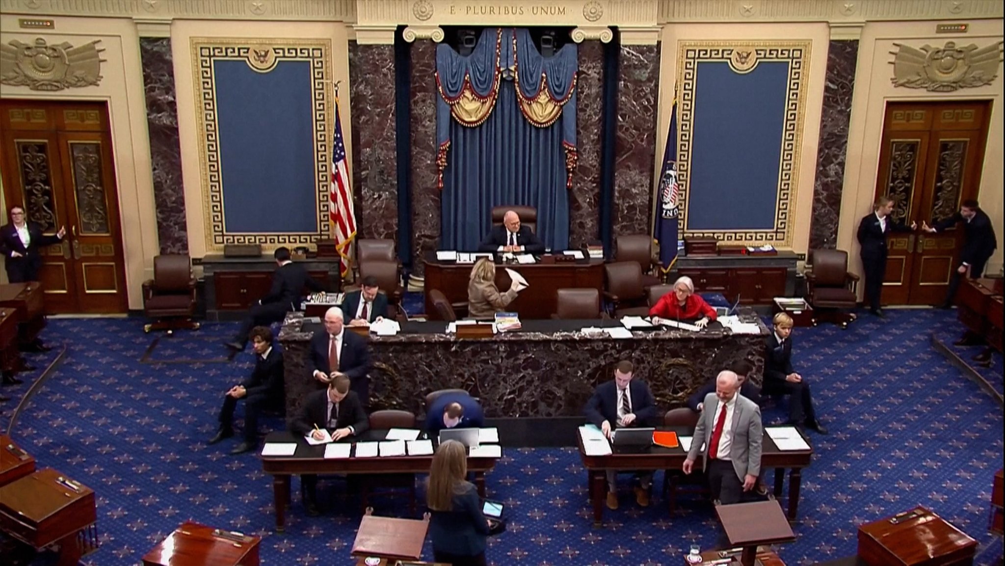 Blick in den US-Kongress in Washington. | Bild: BR Blick in den US-Kongress in Washington.