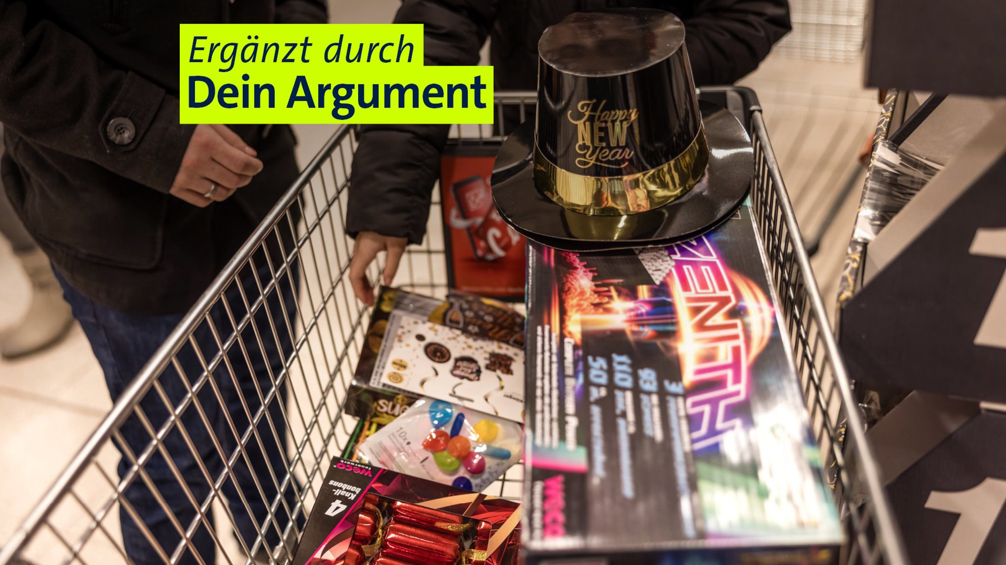 Böller aus dem Supermarkt: In Deutschland ja, in Österreich nein