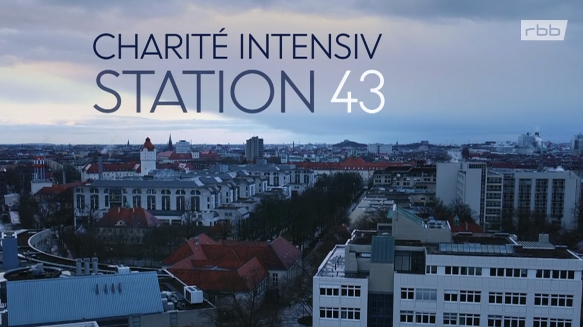 Titelbild der Doku-Serie Charité Intensiv Station 43 vom RBB