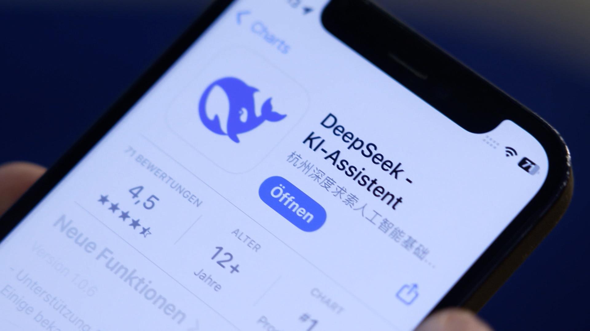 (Symbolbild) Ein chinesisches Start-Up bringt die Tech-Giganten an der Börse gerade mächtig unter Druck