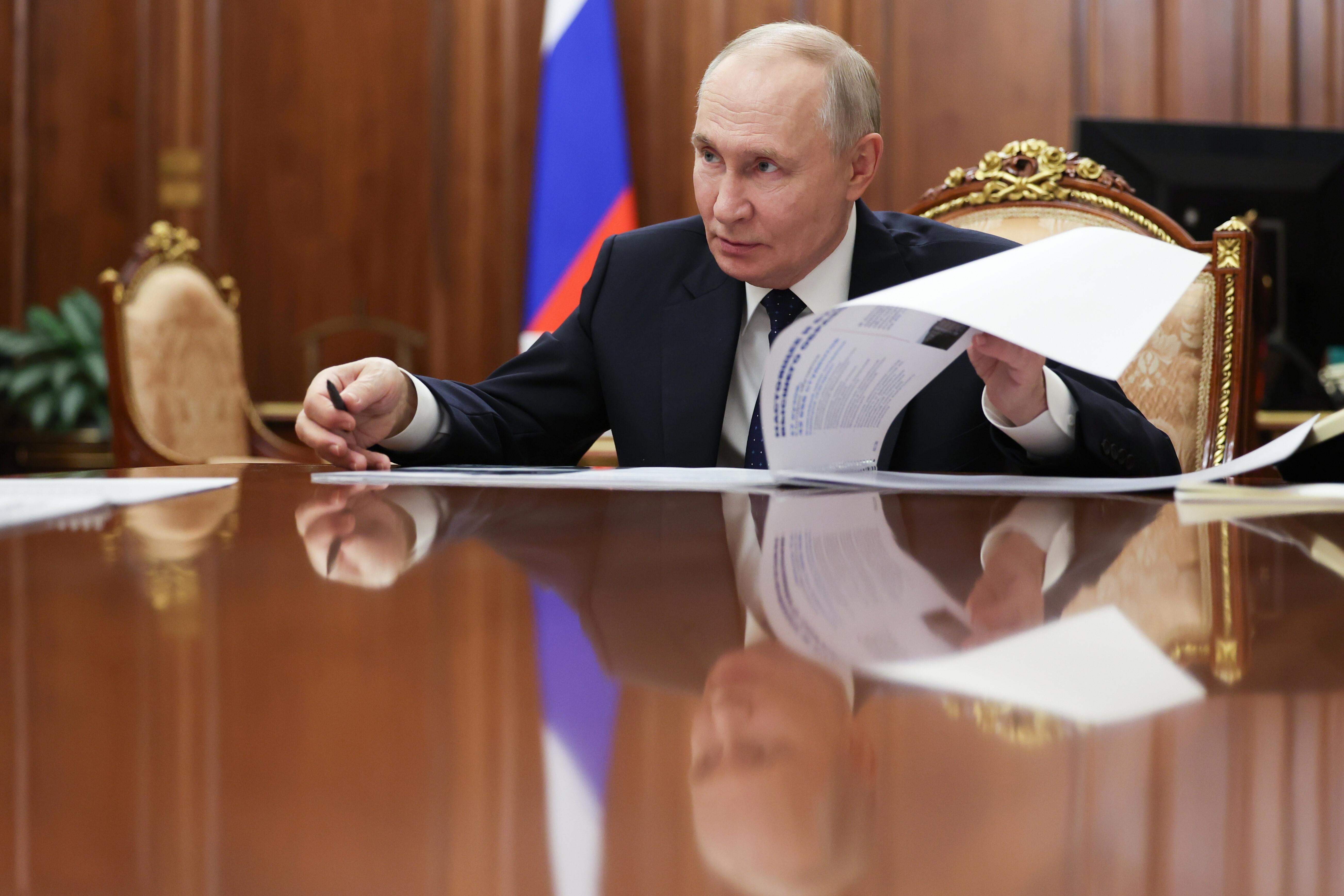 Am 12. März 2026 im Moskauer Kreml 