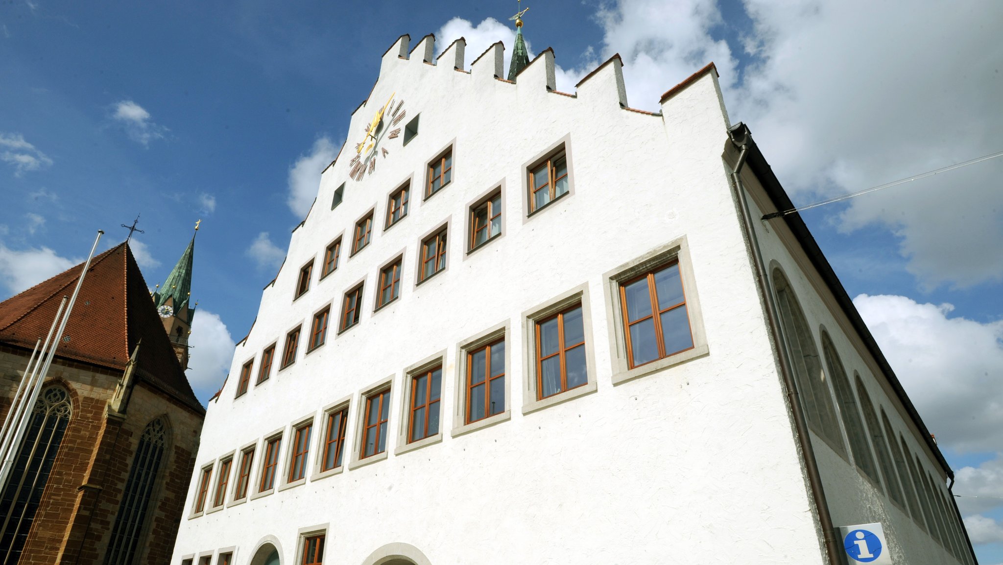 Das Rathaus von Neumarkt in der Oberpfalz