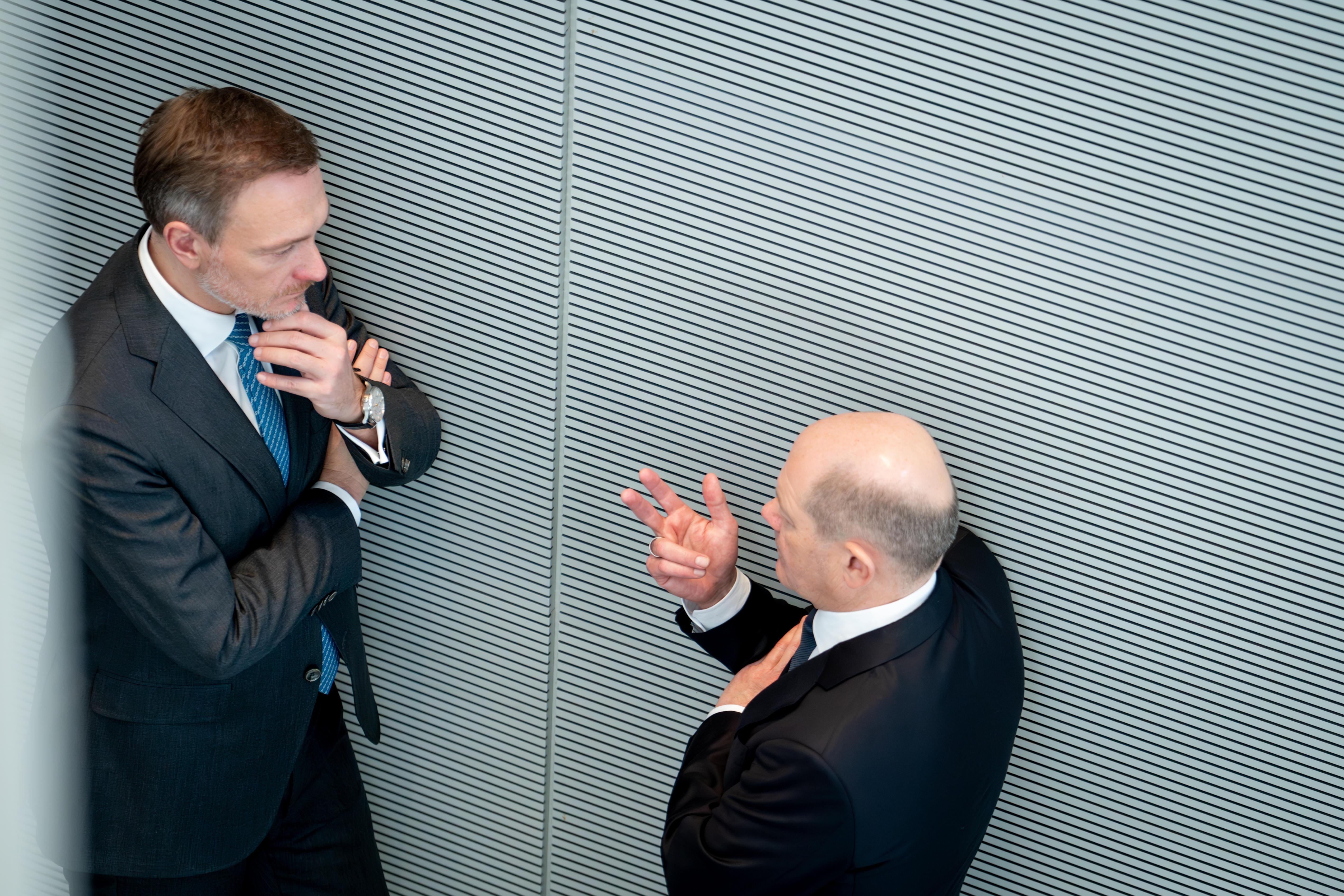 Archivbild: Lindner und Scholz