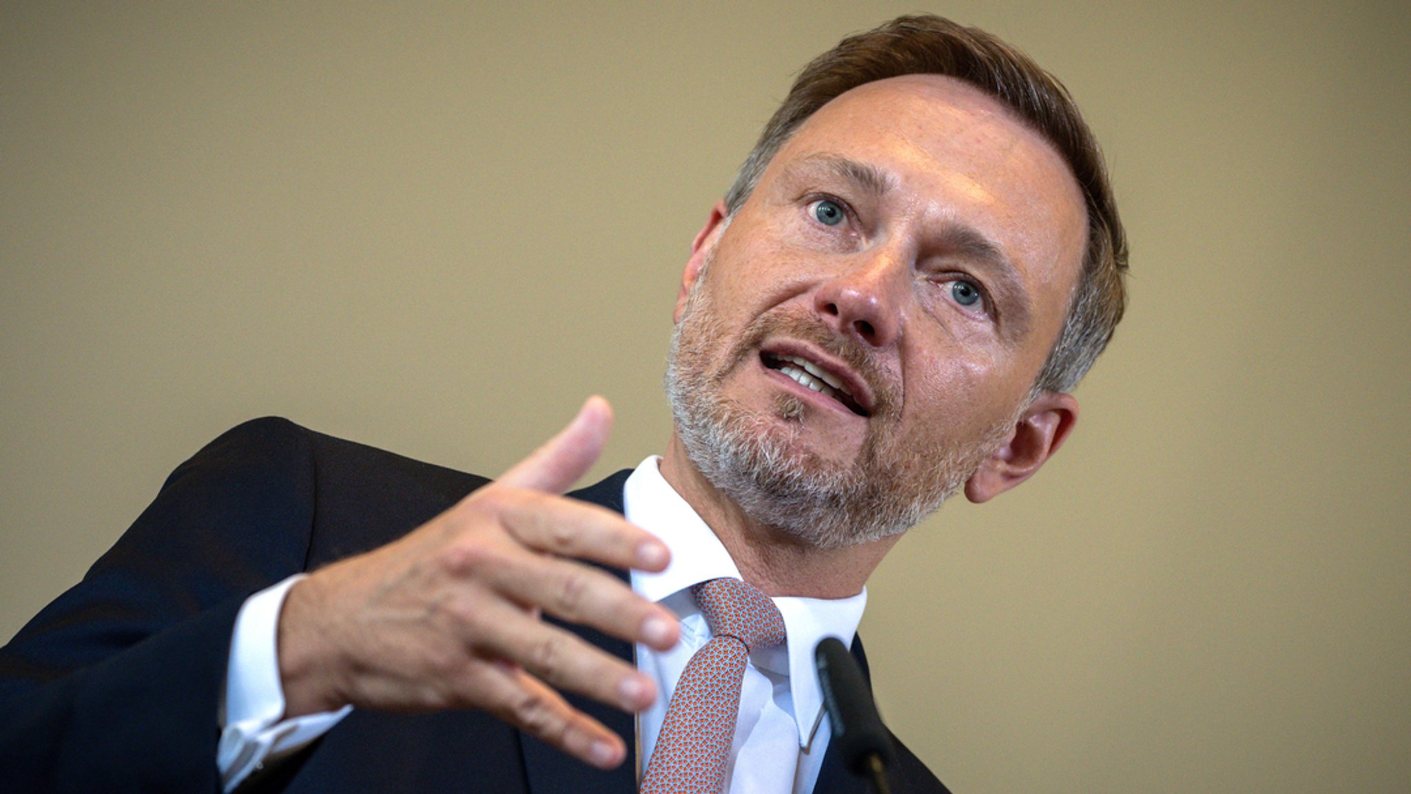 Bundesfinanzminister Christian Lindner (FDP) 