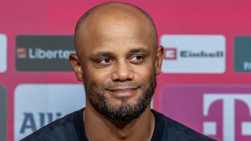 Trainer FC Bayern Vincent Kompany | Bild: picture-alliance/dpa Trainer FC Bayern Vincent Kompany