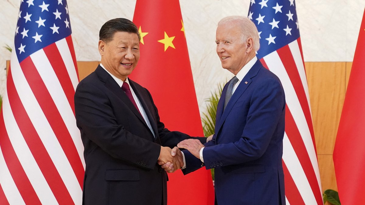 Xi und Biden beim G20-Gipfel