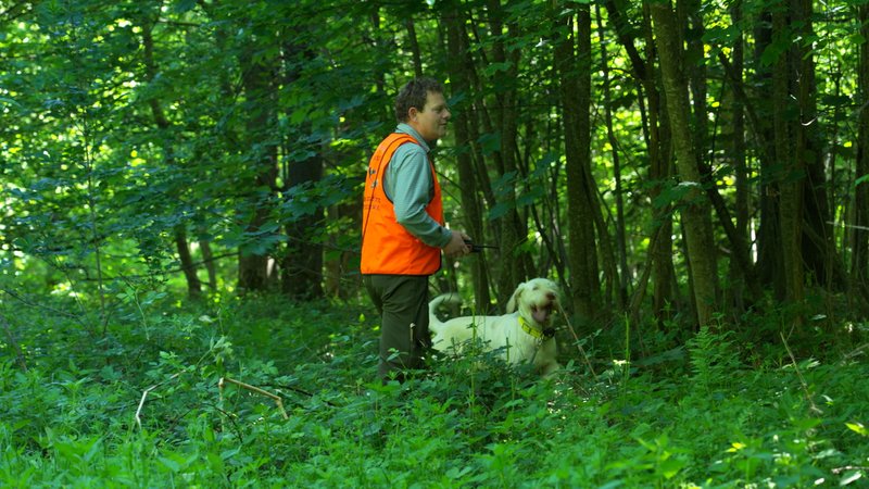 Hundeführer Florian Kamm und Emil | Bild: BR/Christian Akber-Sade Hundeführer Florian Kamm und Emil