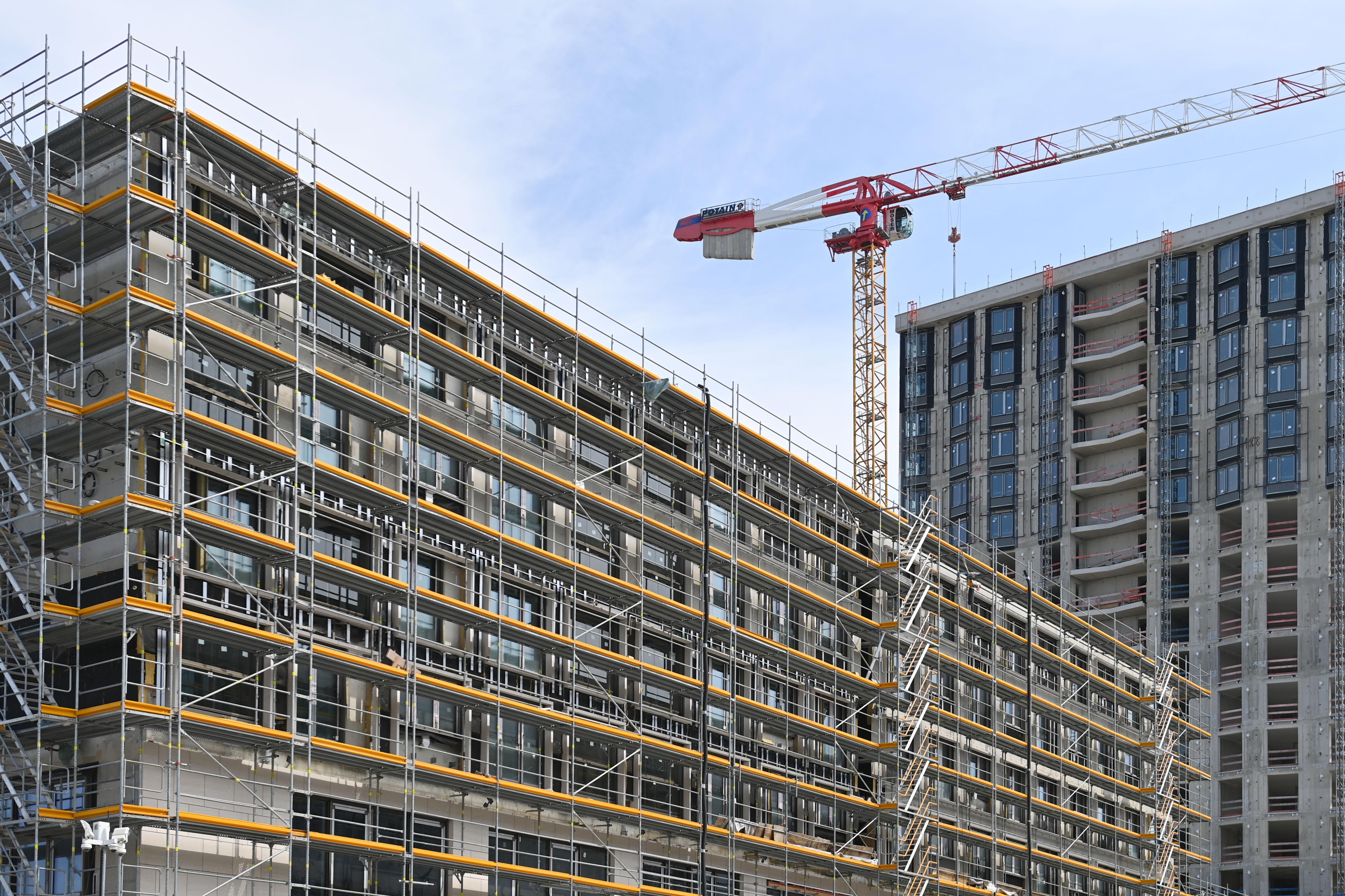 Wohnungsbau in München.