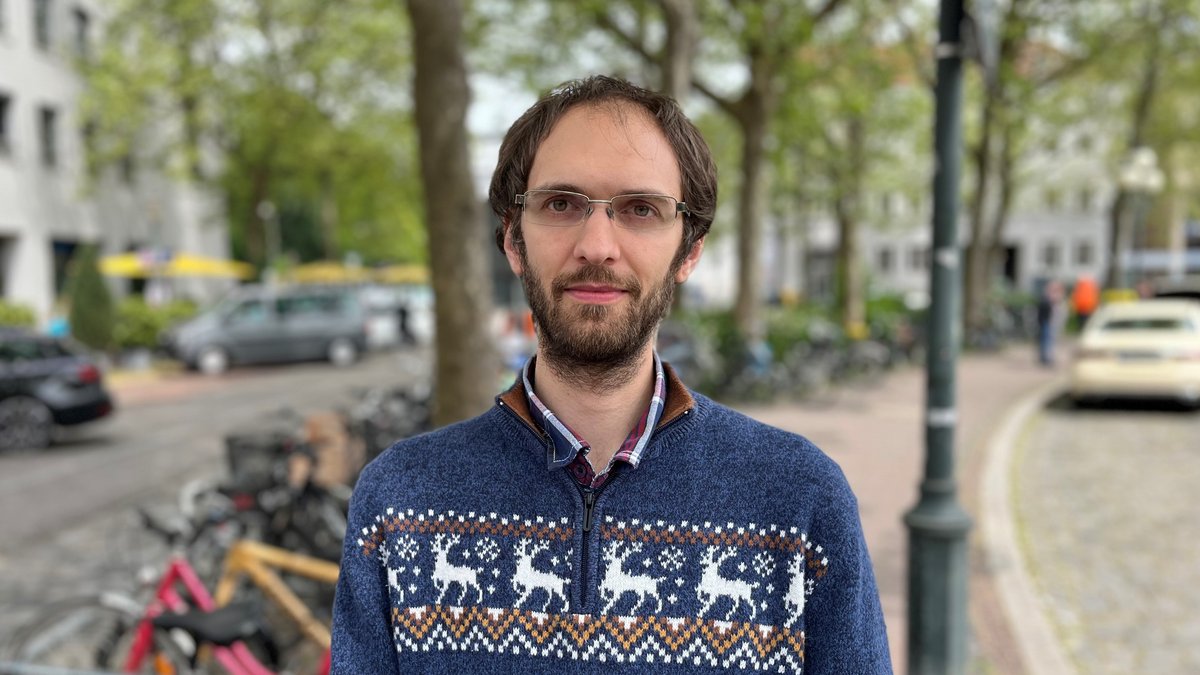 Der Augsburger Klimaaktivist Ingo Blechschmidt