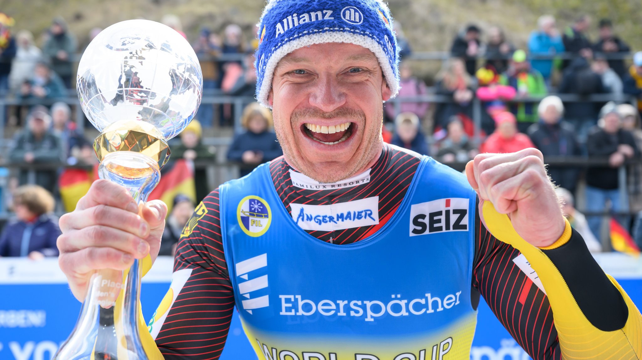 Felix Loch hat zum achten Mal den Gesamtweltcup gewonnen