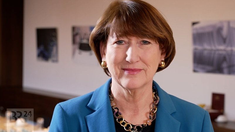 Hildegard Müller, Präsidentin VDA, zu den Strafzöllen der USA | Bild: BR Hildegard Müller, Präsidentin VDA, zu den Strafzöllen der USA