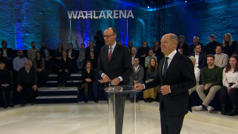 Ausschnitt aus der "Wahlarena" | Bild: BR Ausschnitt aus der "Wahlarena"