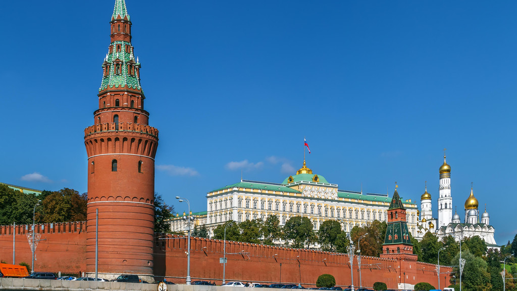 Blick auf den Kreml 