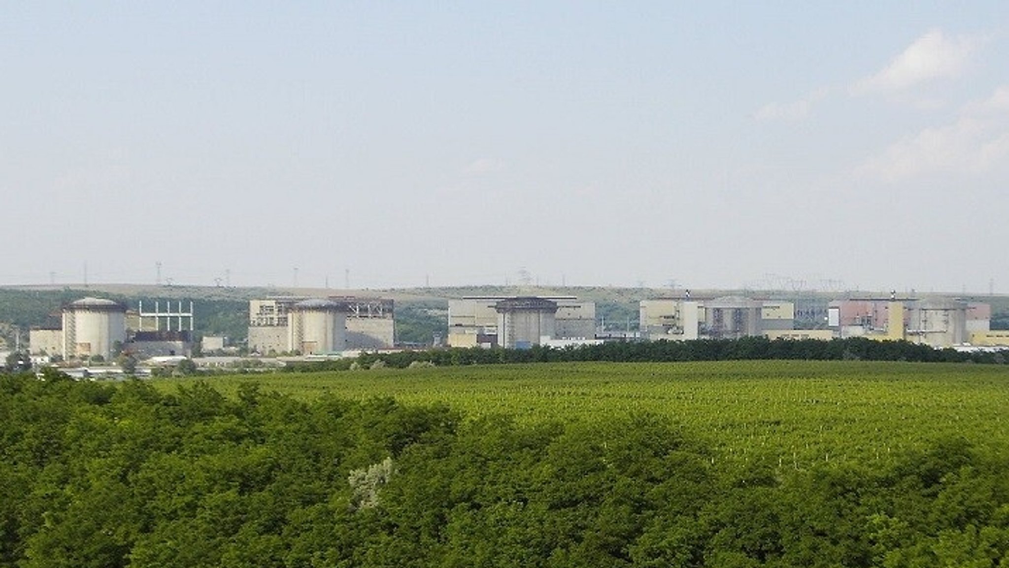 AKW an der Donau von Niedrigwasser betroffen