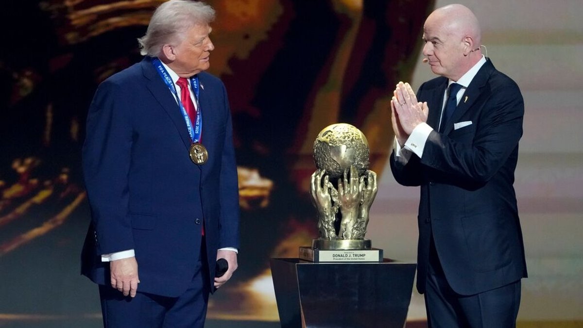 "Das ist Ihr Preis": Trump erhält FIFA-Friedensauszeichnung