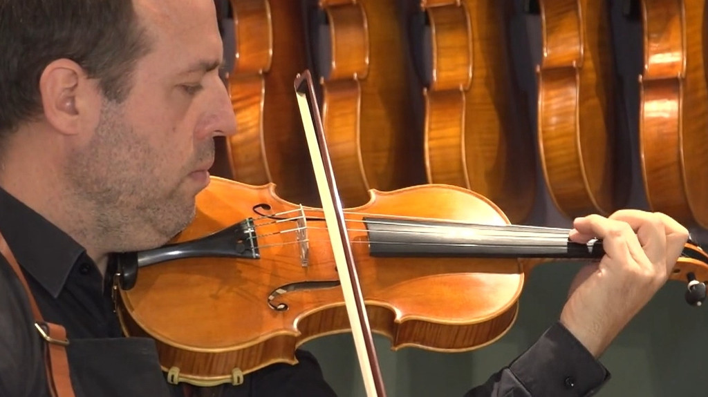 Geigenbaumeister Marius Laufer | Bild: BR Geigenbaumeister Marius Laufer