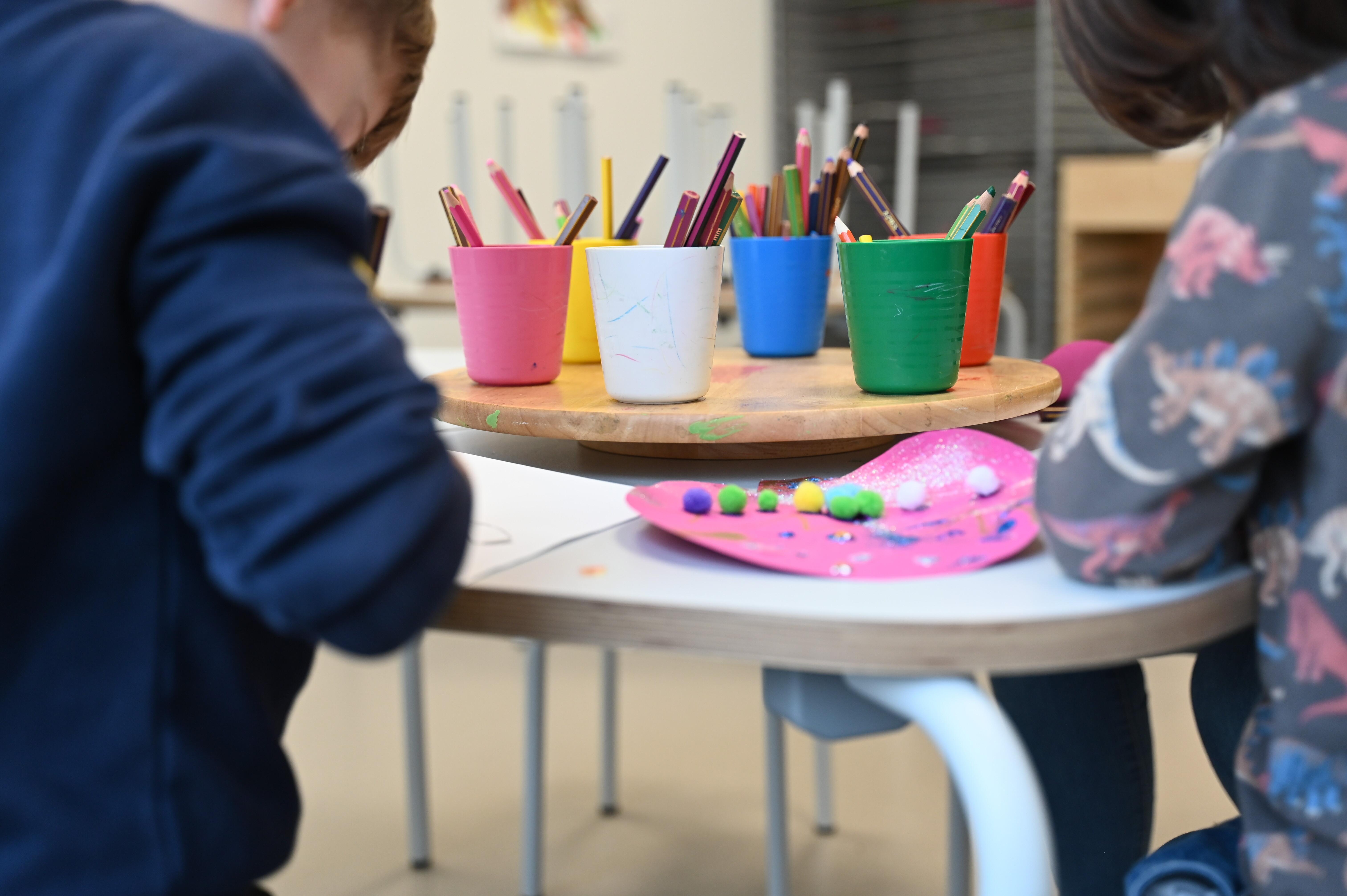 Kinder in einer Kindertagesstätte (Symbolbild)