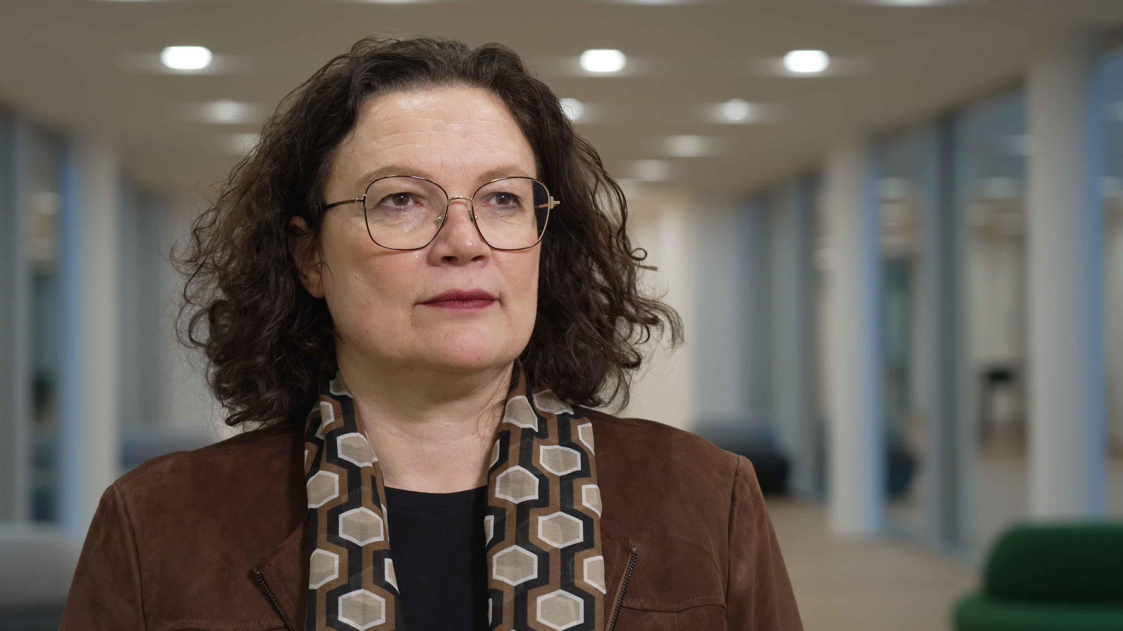 BA Chefin Andrea Nahles