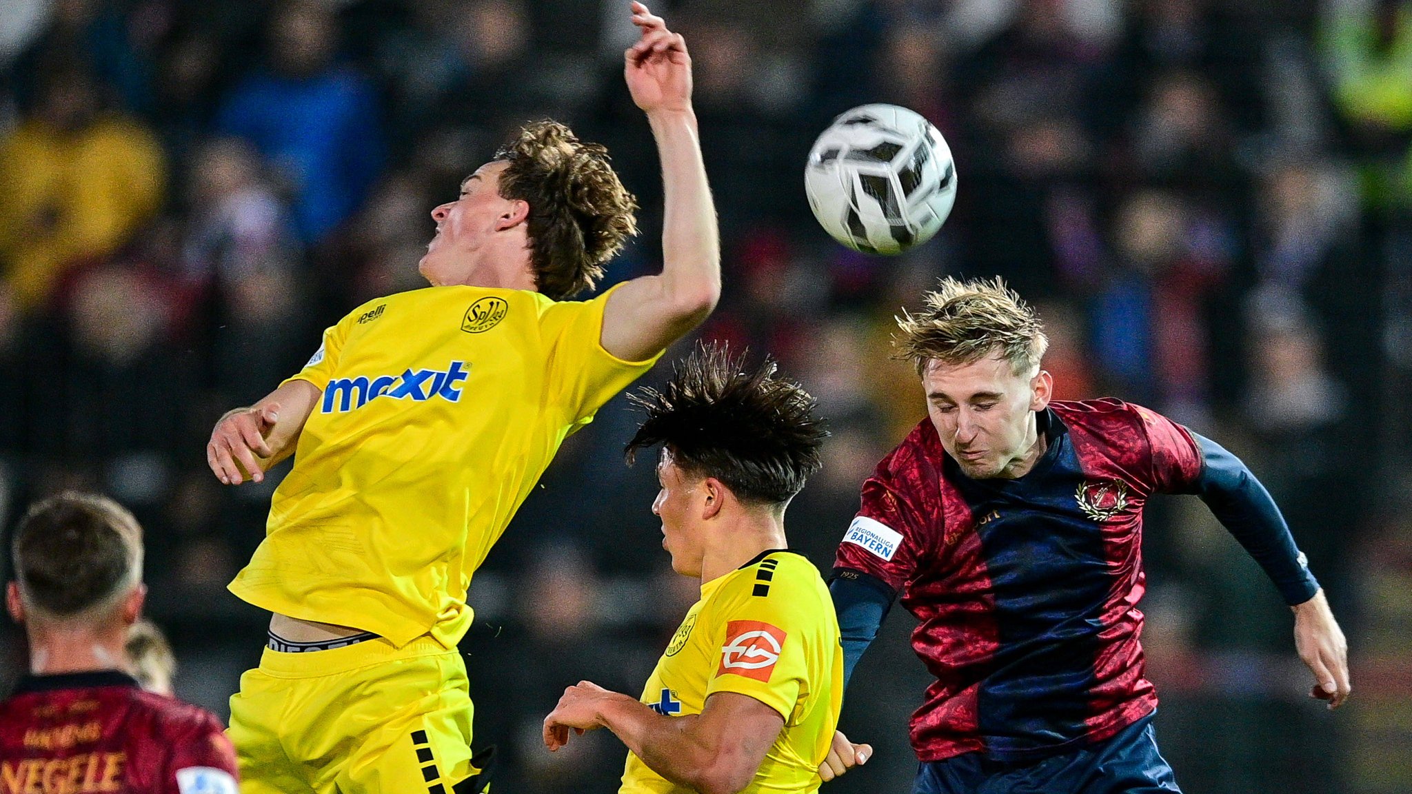Spielszene SpVgg Unterhaching - SpVgg Bayreuth