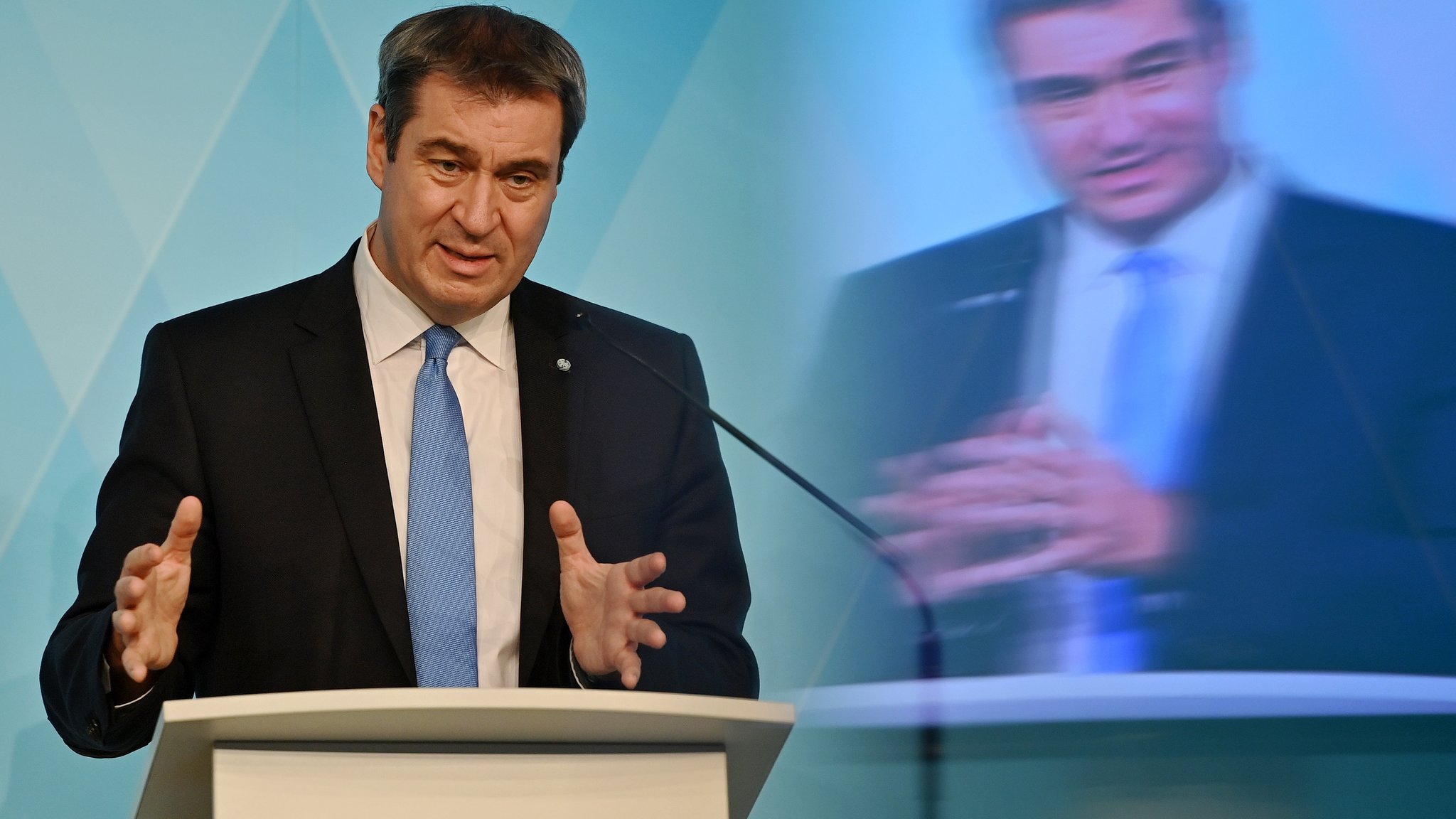 Bayerischer Ministerpräsident Markus Söder