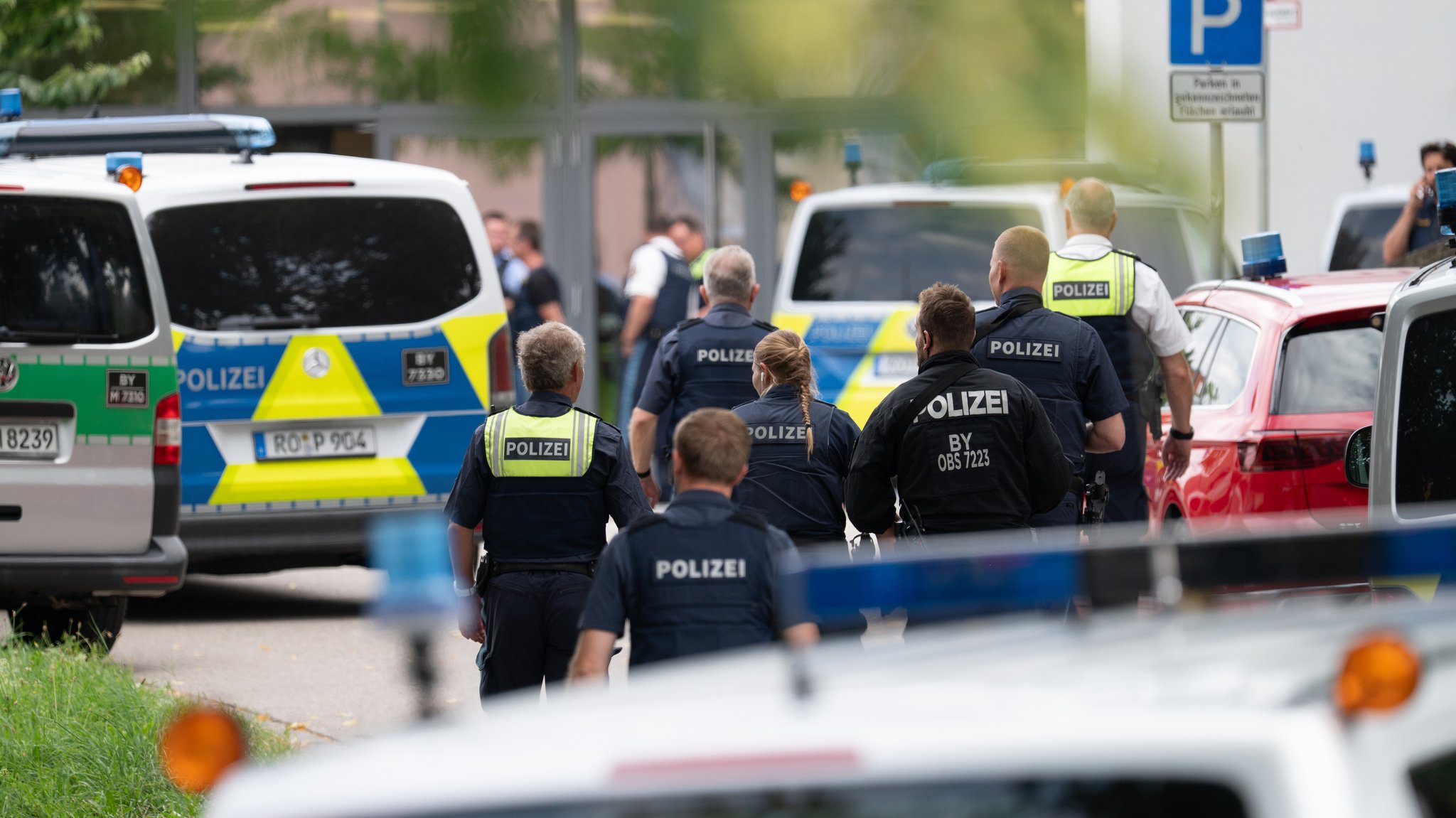 Polizeieinsatz am Schongauer Welfengymnasium