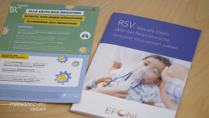 Das RS-Virus kann vor allem bei Kleinkindern schwere Atemwegsinfektionen auslösen. | Bild: BR Das RS-Virus kann vor allem bei Kleinkindern schwere Atemwegsinfektionen auslösen.