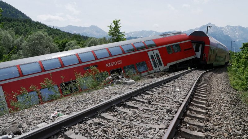 Das Zugunglück von Burgrain | Bild: BR Das Zugunglück von Burgrain