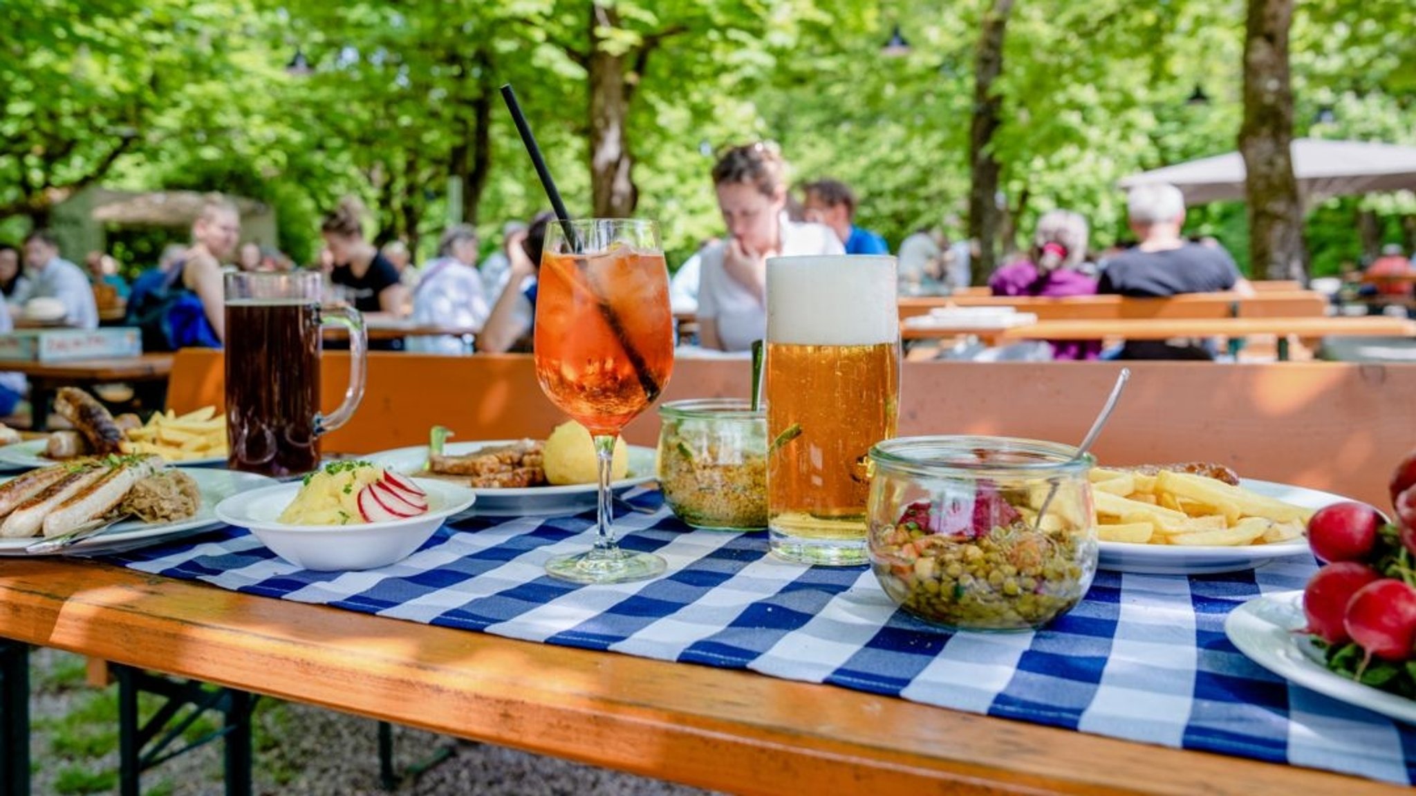 Symbolbild: Bayerischer Biergarten